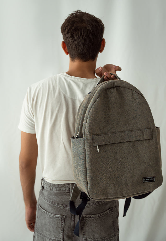 Single Zip Back pack Tint Over Dyed