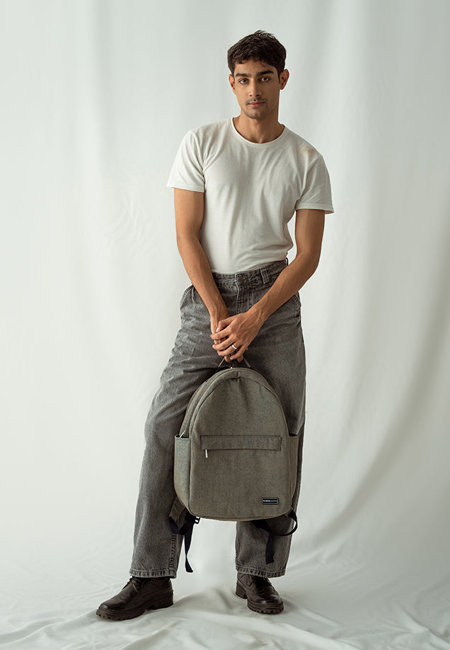Single Zip Back pack Tint Over Dyed