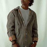 90'S Inspired Denim Jacket - Petrol Wash