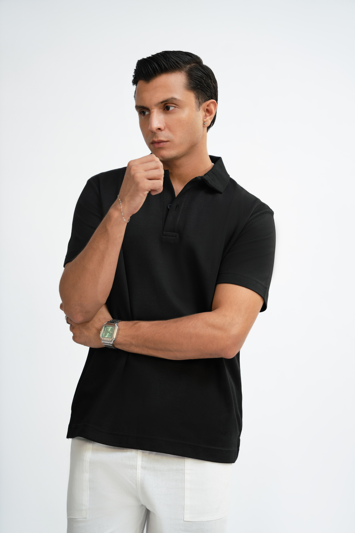 Classic Polo Shirt - Classic Black