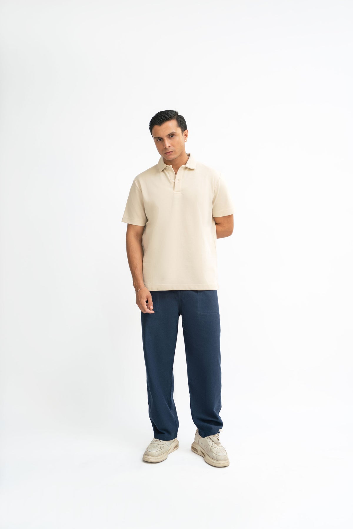 Linen Pants - Midnight Blue