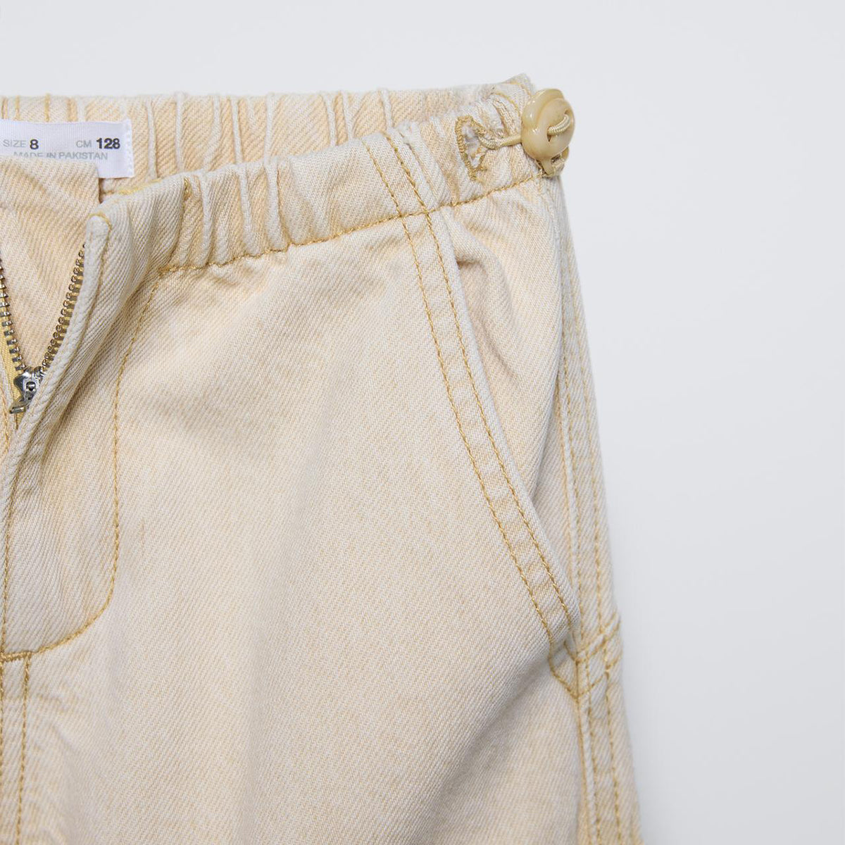 PARACHUTE CARGO JEANS - SAND WASH