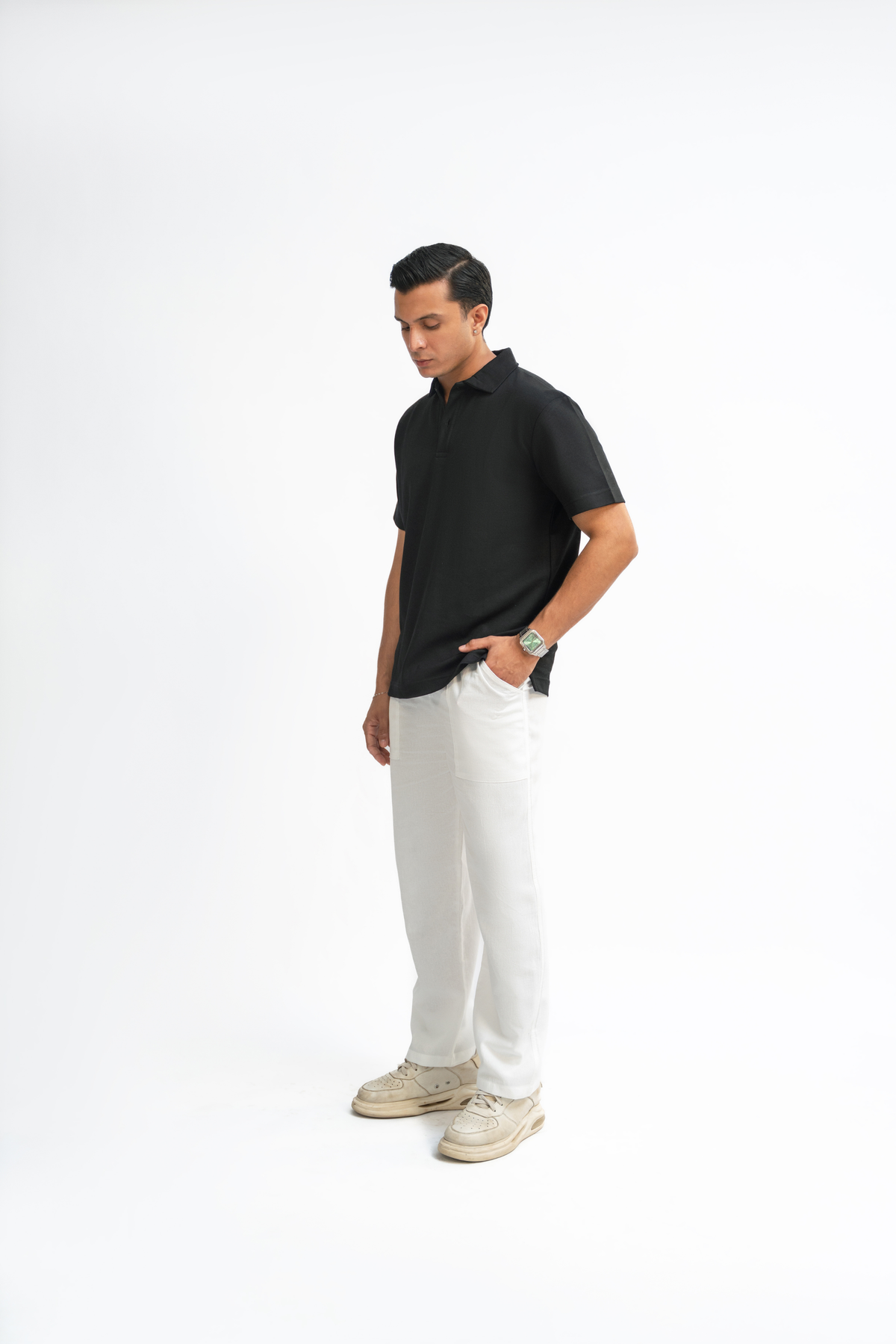 Classic Polo Shirt - Classic Black