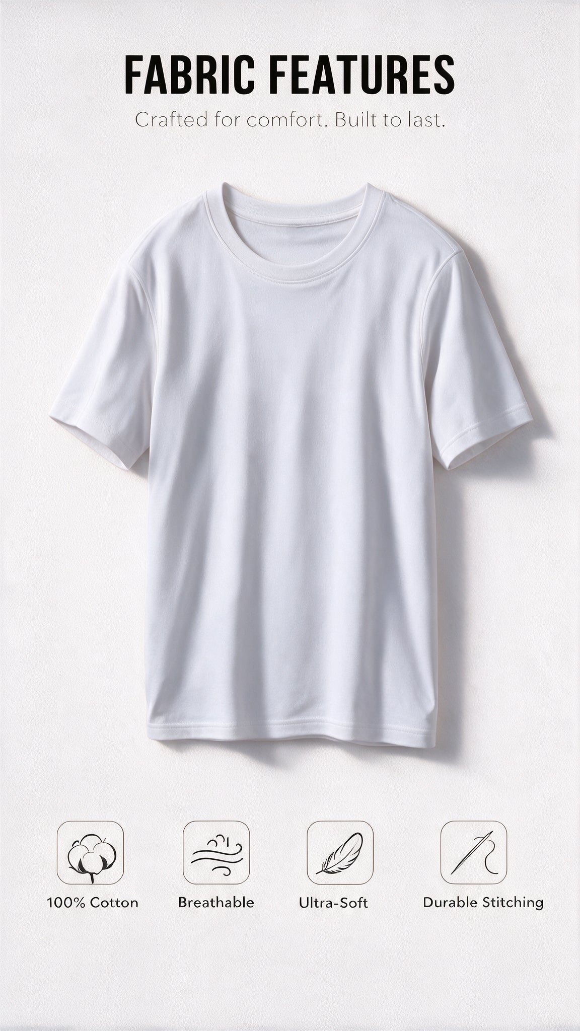 Classic Everyday Tee- White