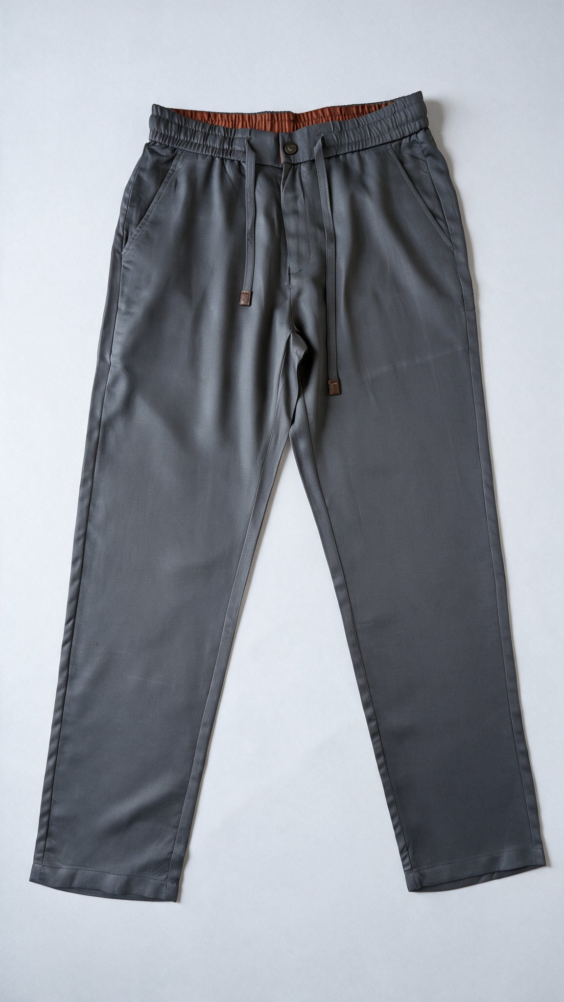 Dress Linen Pant - Charcoal Grey