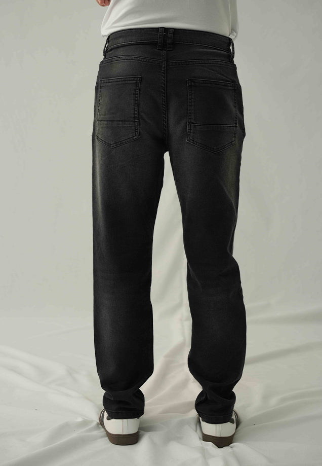 Comfort Slim Fit Denim - Black Stone Wash