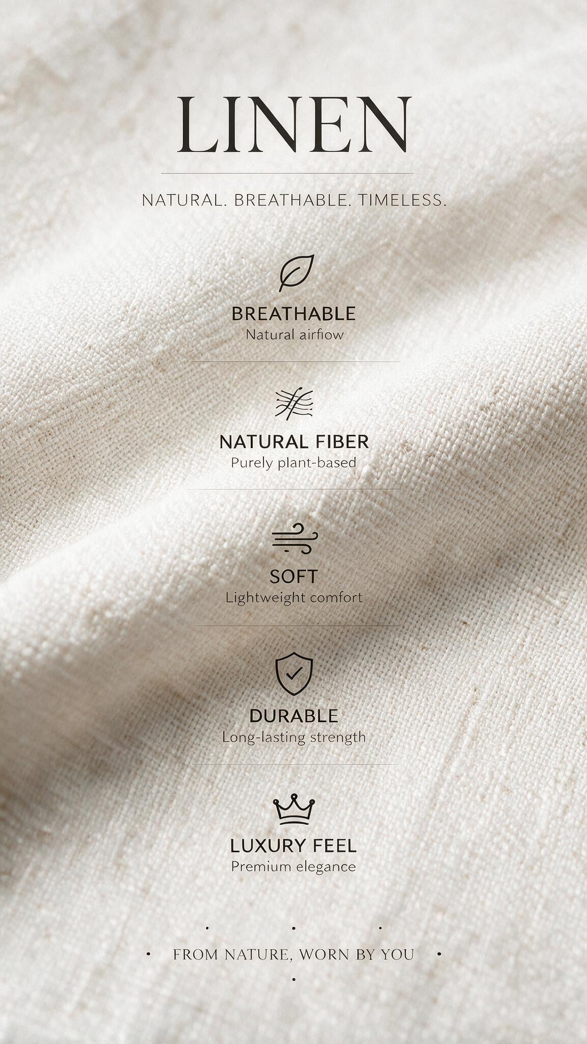 Quarter Zip Polo - Beige