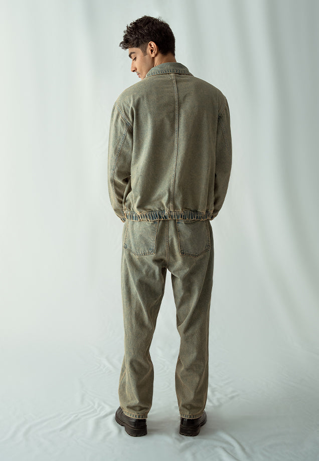 Biker Jacket - Pale Blue