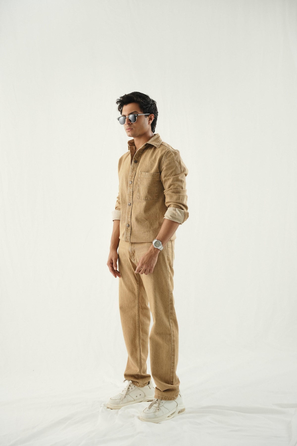 Light Khaki Denim Jeans