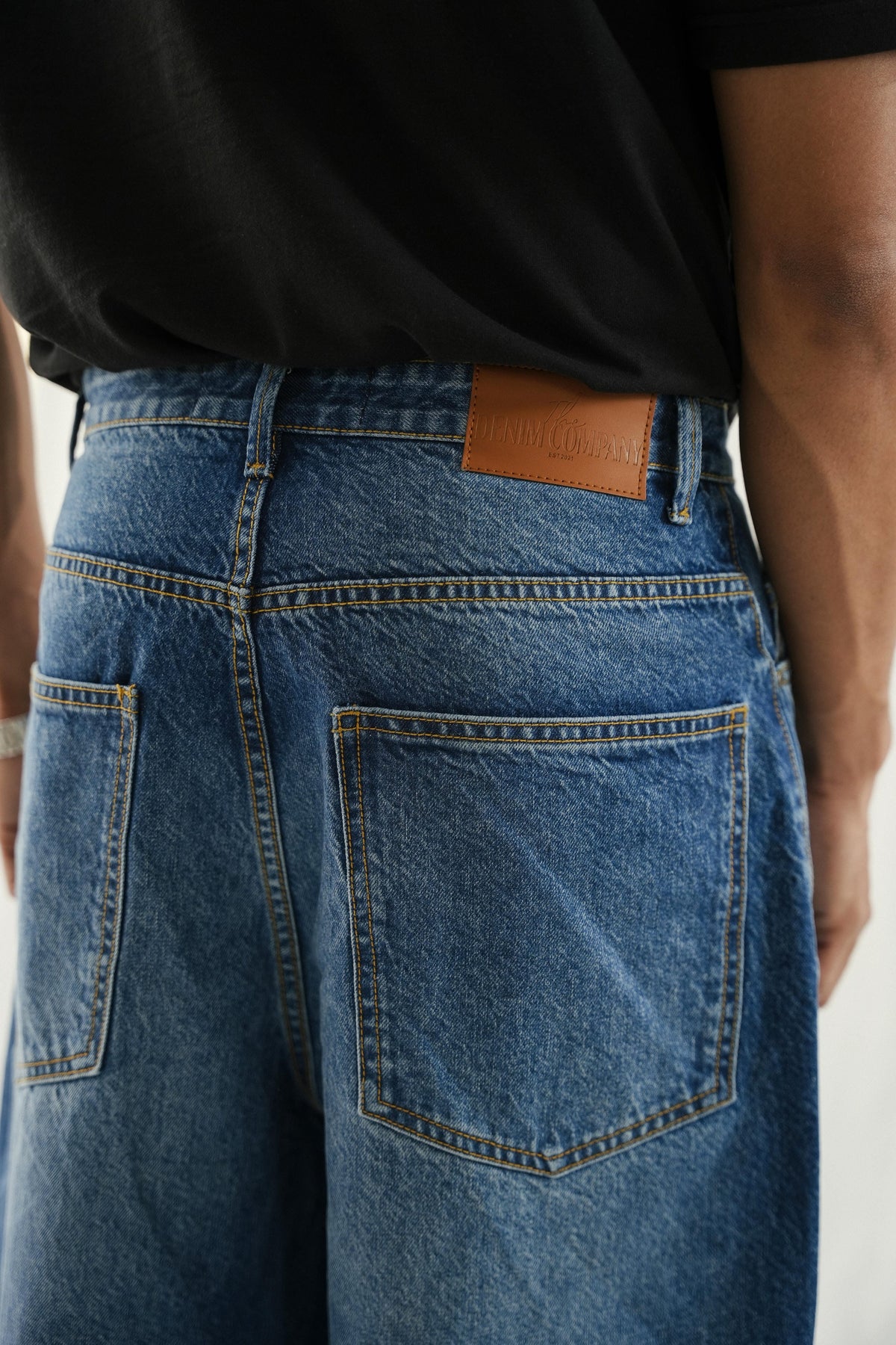 Extra Baggy Jeans Dark Blue