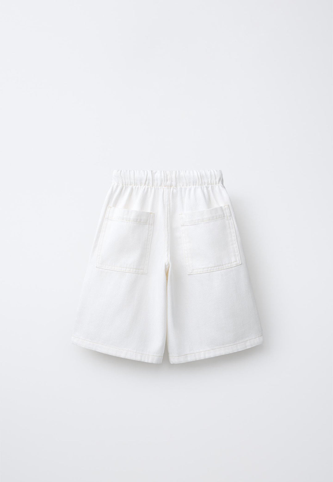 LONG LINE DRAW STRING SHORT - CASUAL CREAM