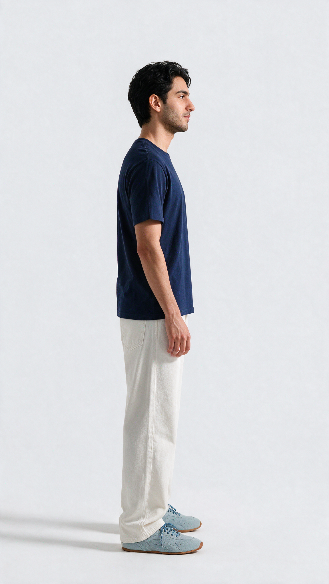Classic Everyday Tee - Navy Blue