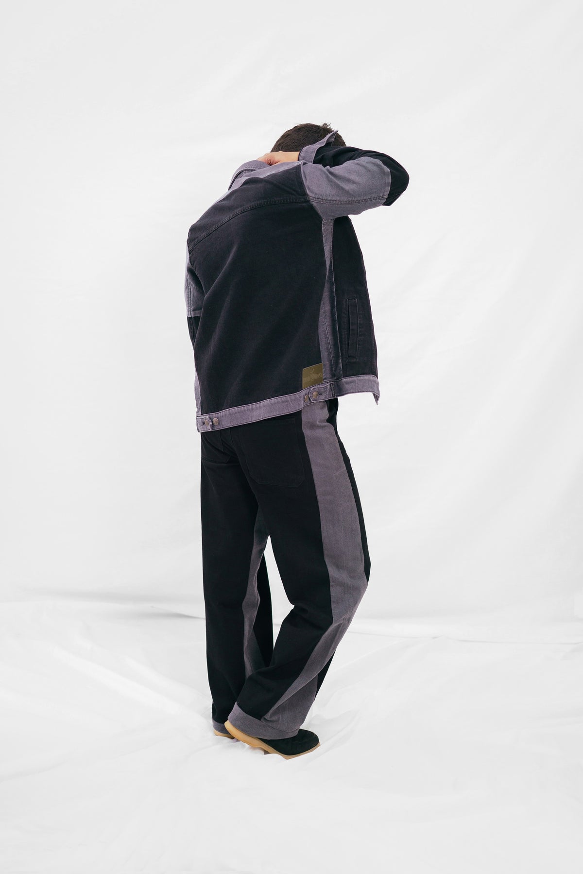 Denim Twin Set - Black & Grey