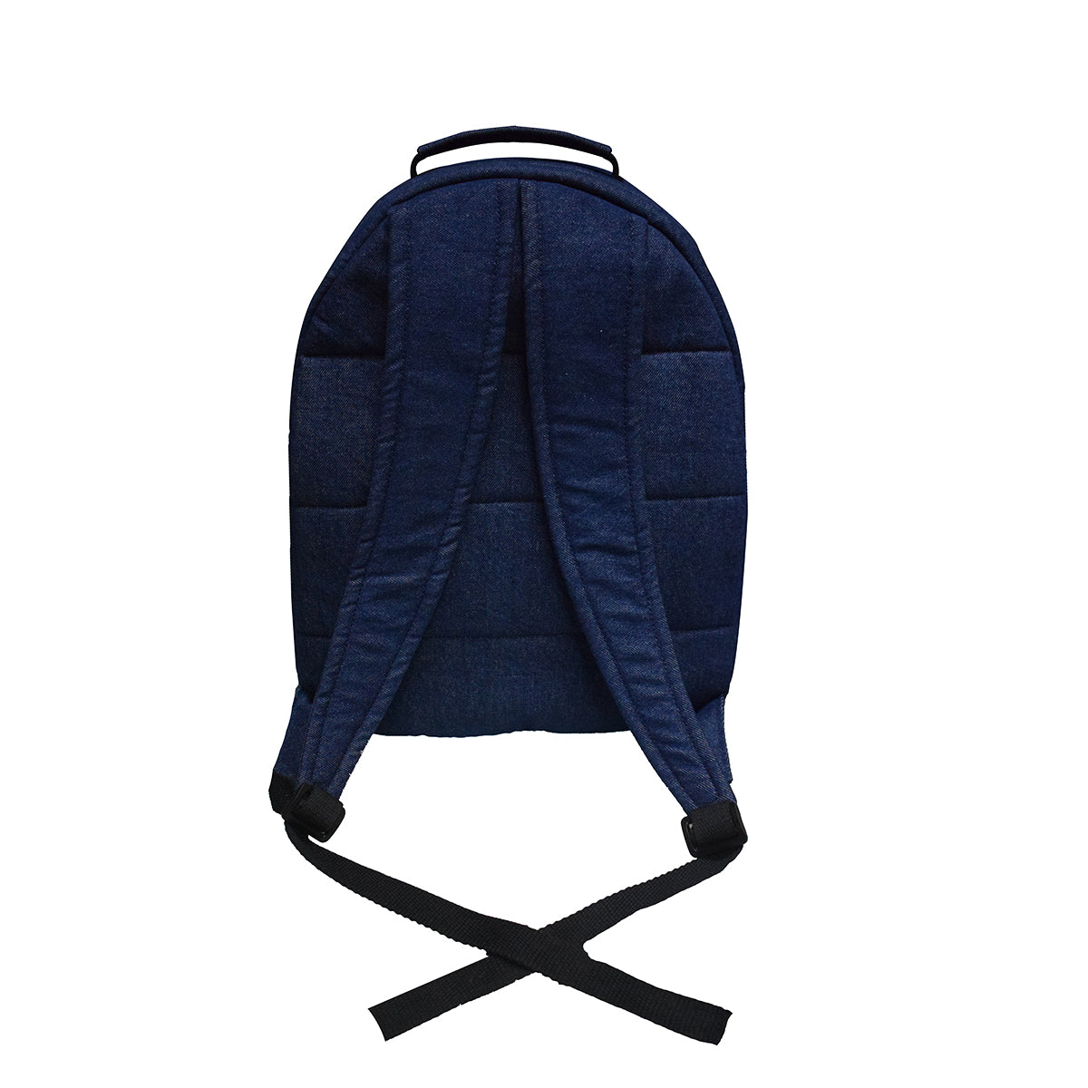 Denim Double Zipper Back pack