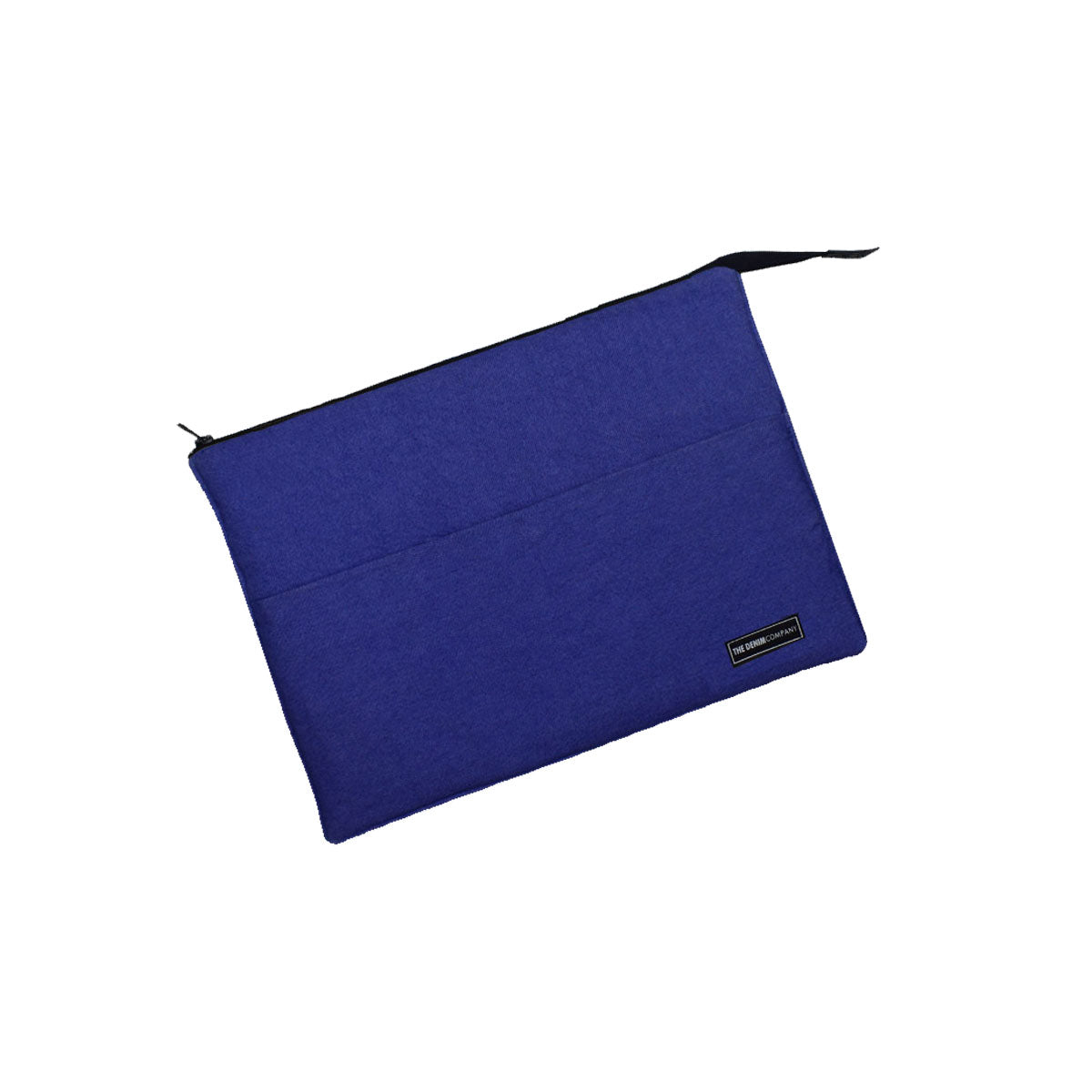 Denim Laptop Sleeve with Zipper Style (Purple)