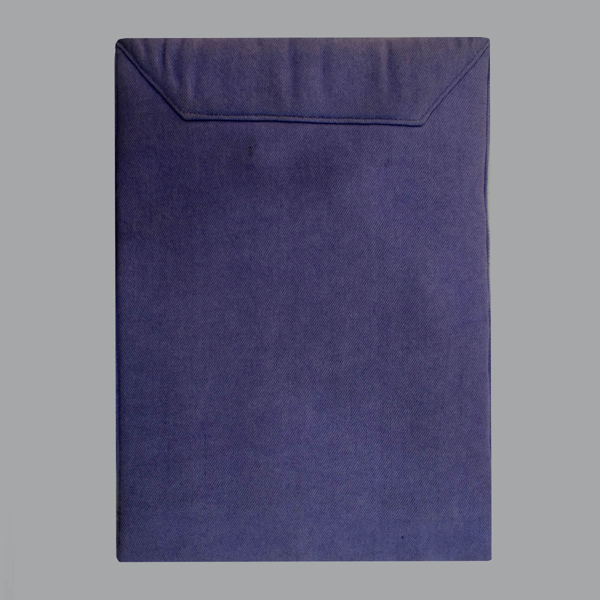 Denim Laptop Sleeve Velcro (Purple)