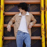 Denim Jacket With Sherpa