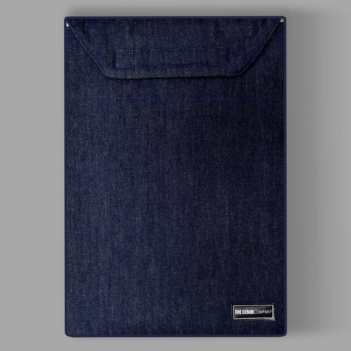 Denim Laptop Sleeve Velcro (Rinse Denim)