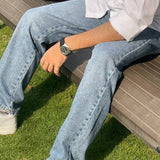 Basic Baggy - Mid Blue Wash