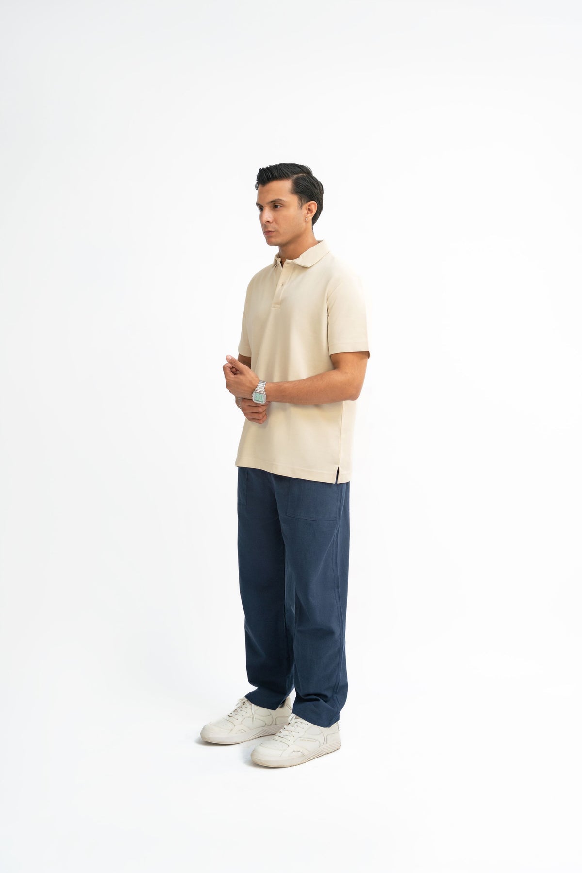Linen Pants - Midnight Blue