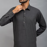 Roma Grey Shalwar Kameez