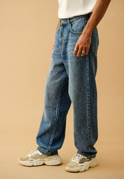 Basic Baggy - Dark Blue Wash