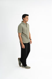Classic Polo Shirt - Sage Green