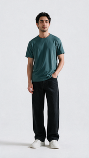 Premium Soft-Touch 
Tee - Ocean Green
