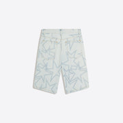 Over Sized Star Denim Shorts