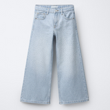 Shiny Studs Denim Jeans – Faded Light Blue