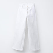 WIDE LEG JEANS - WHITE