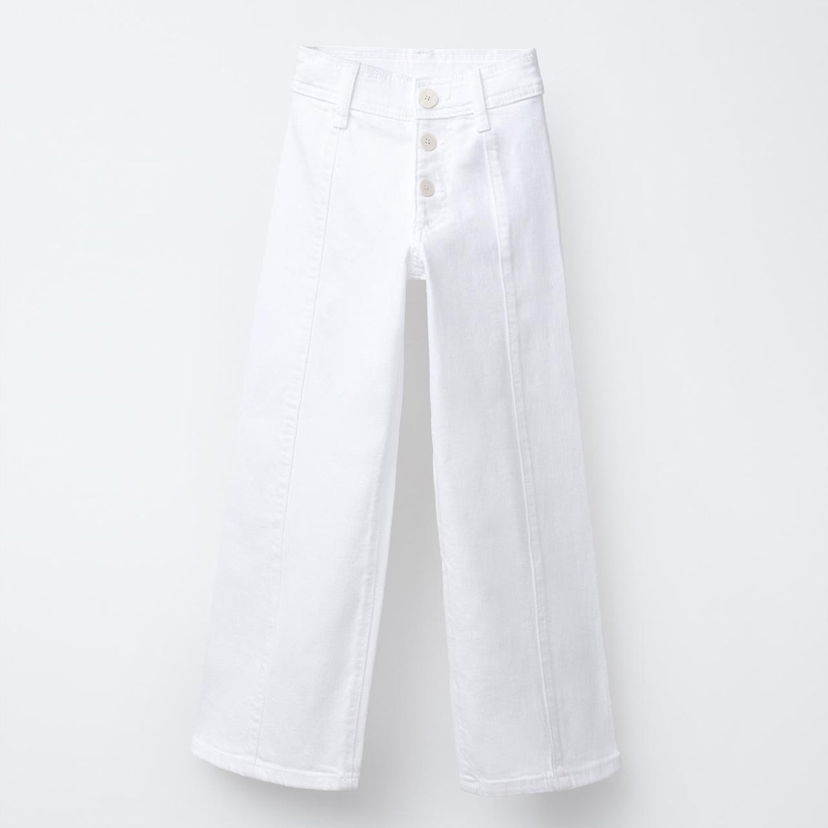 WIDE LEG JEANS - WHITE