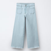 MARINE JEANS WITH PATCH POCKET - LIGHT BLEACH BLUE