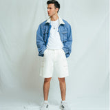 Relaxed Fit Cargo Bermuda Shorts