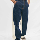 Denim Twin Set - Blue & White