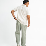 Linen Pants - Mint Grey