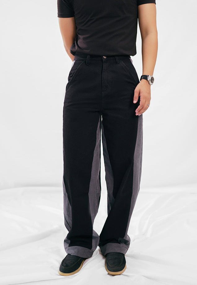 Denim Jeans  - Black & Grey