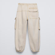 PARACHUTE CARGO JEANS - SAND WASH