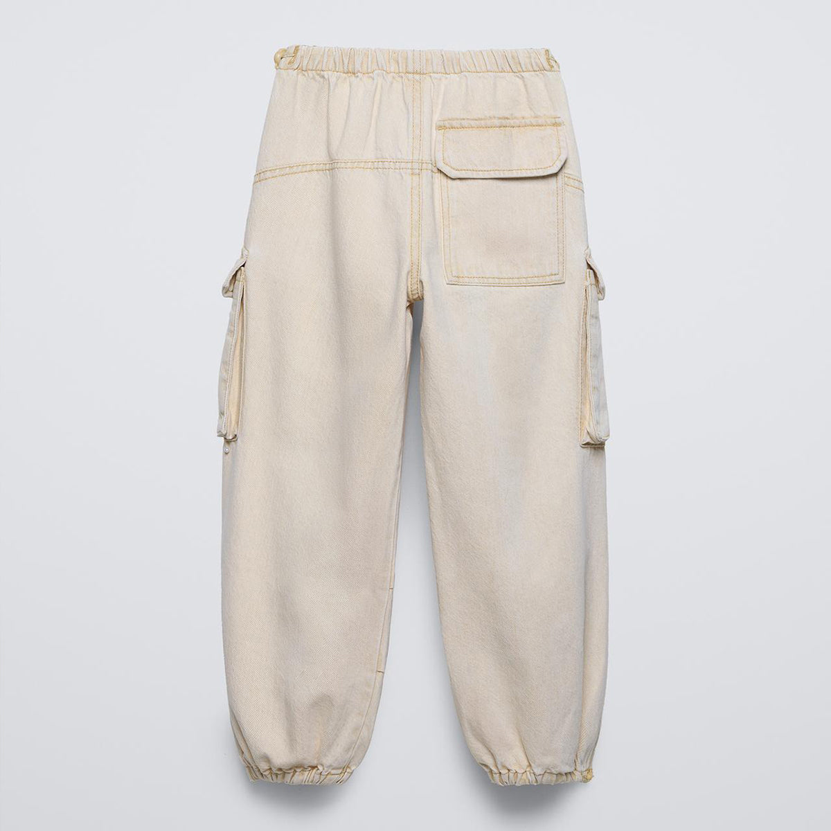 PARACHUTE CARGO JEANS - SAND WASH