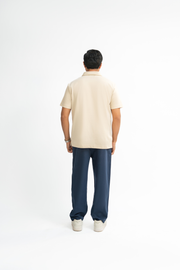 Classic Polo Shirt - Cream Beige