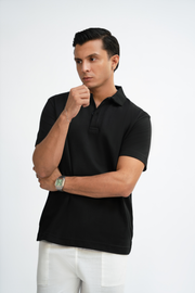 Classic Polo Shirt - Classic Black