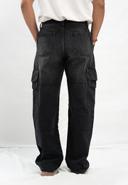 Baggy Cargo Mid Seam - Black