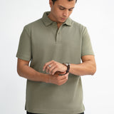 Classic Polo Shirt - Sage Green