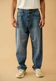Basic Baggy - Dark Blue Wash