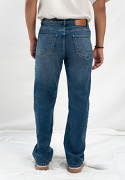 Comfort Slim Fit Technical Jeans - Mid Blue Wash