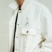 White Denim Jacket