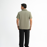 Classic Polo Shirt - Sage Green