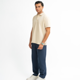 Classic Polo Shirt - Cream Beige