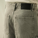 Loose Fit Baggy Cargo Trouser - Grey