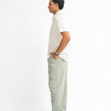 Linen Pants - Mint Grey